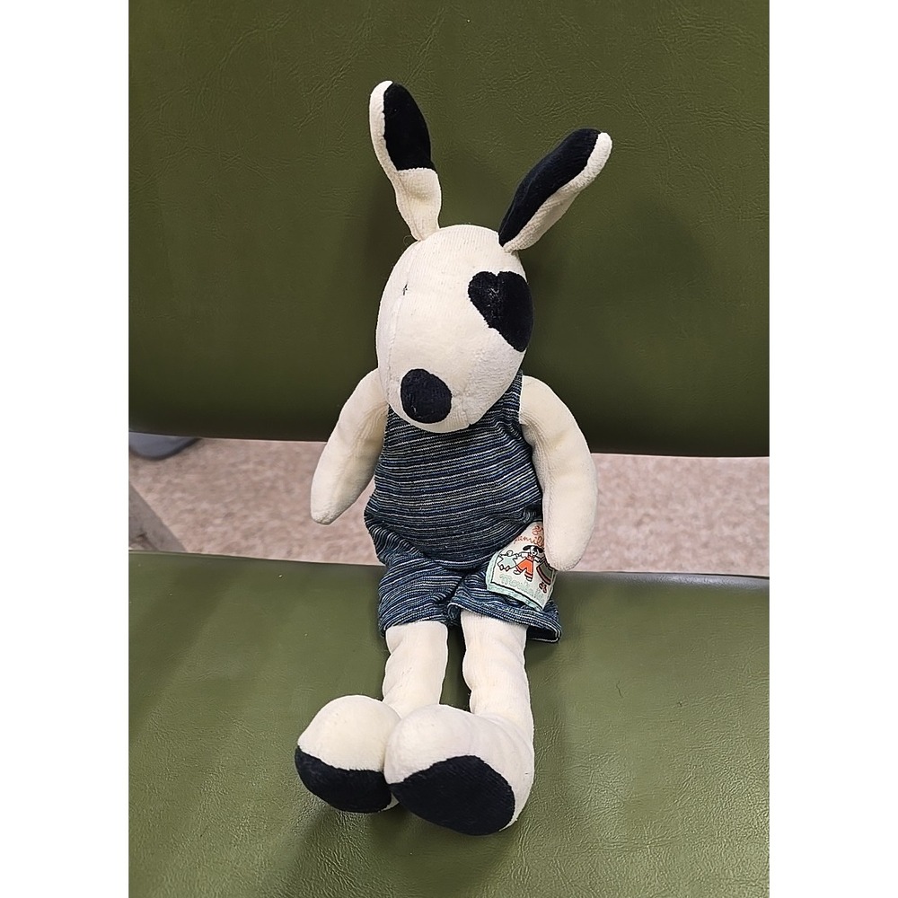 La Grande Famille Moulin Roty Julius the Dog Soft Plush Stuffed Animal Toy 14"